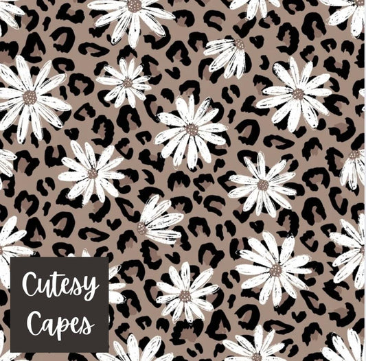 Leopard Daisy Cutting Cape